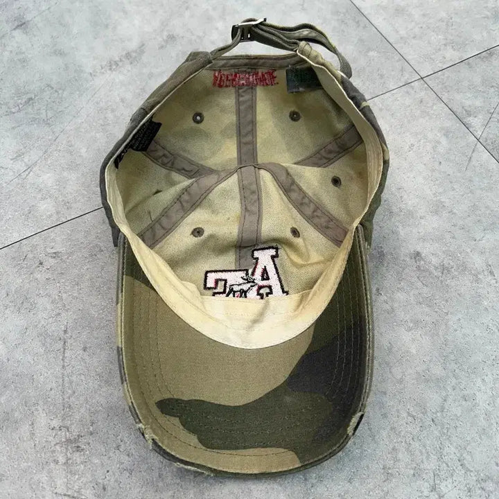 [SOLD OUT] OS 아베크롬비 앤 피치 카모플라쥬 패턴 볼캡 모자 카키