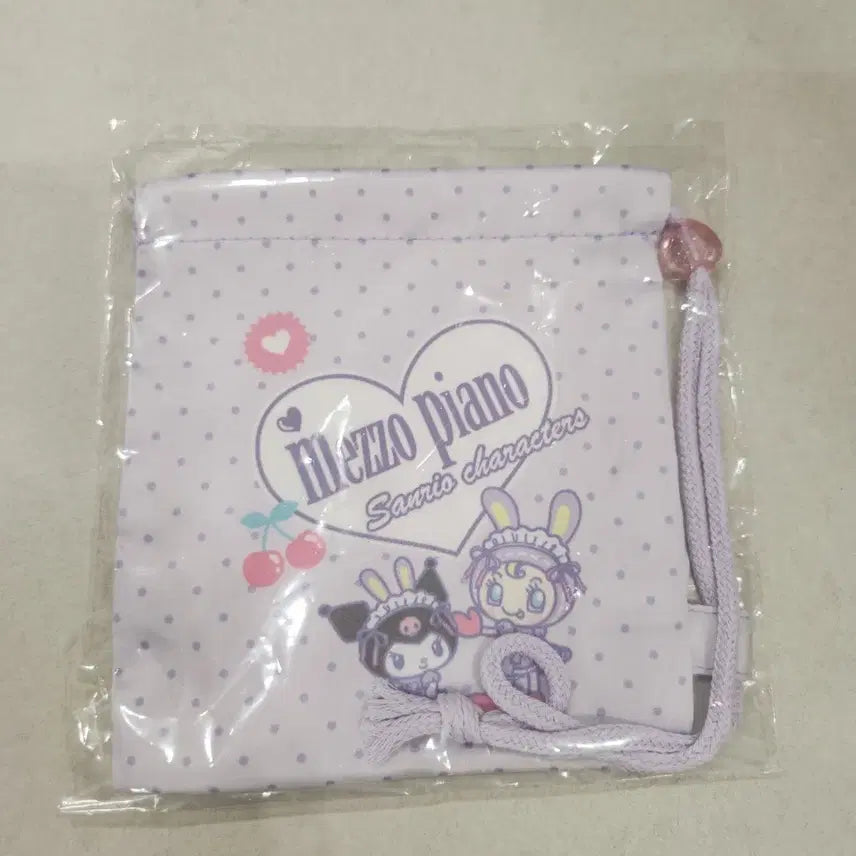 [BUNJANG] Mezzo Piano Sanrio Kuromi Pouch / 메조피아노 산리오 파우치 쿠로미