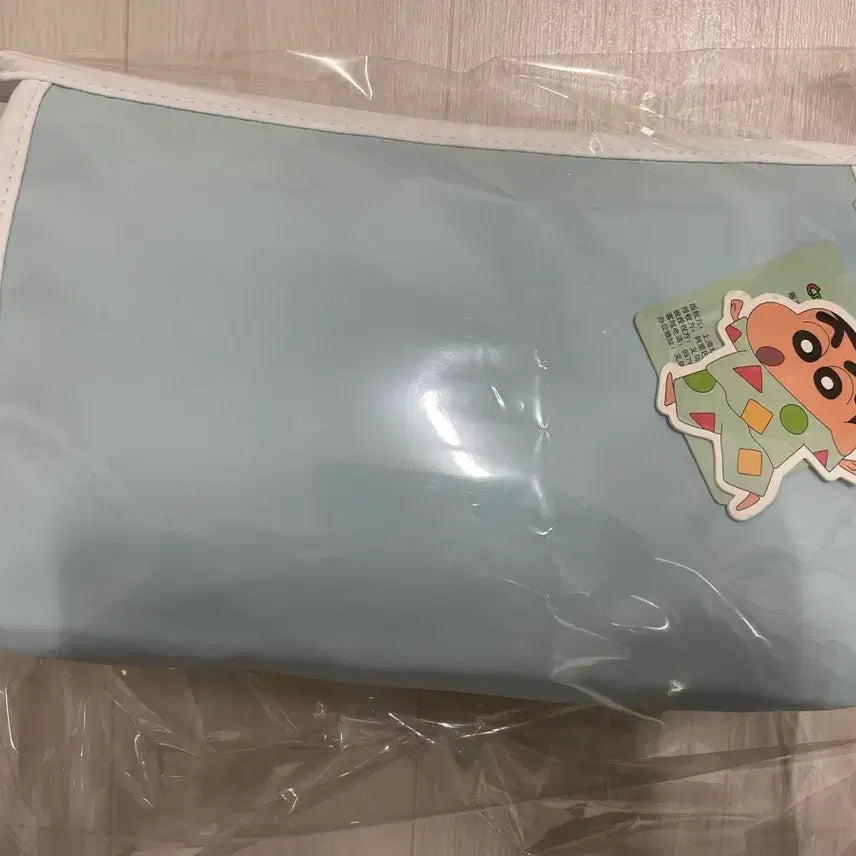 [SOLD OUT] 짱구는못말려 짱구 하늘색 파우치