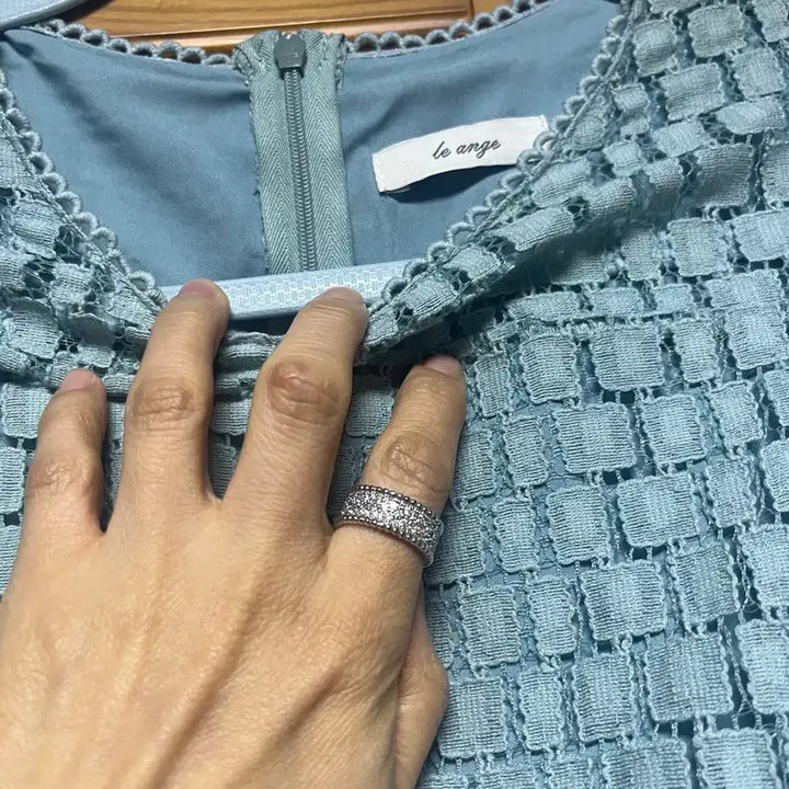 [SOLD OUT] 리앙주 레이스 짜임 롱원피스