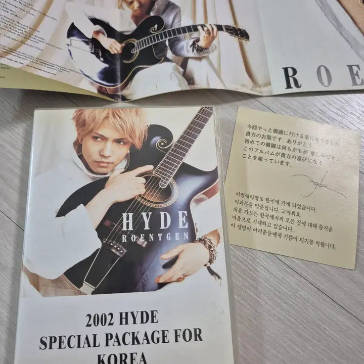 [BUNJANG] Hyde Roentgen Korean Special Edition CD Album / 하이도 첫솔로앨범 한국특별반 CD 라르크앙씨엘 음반 hyde