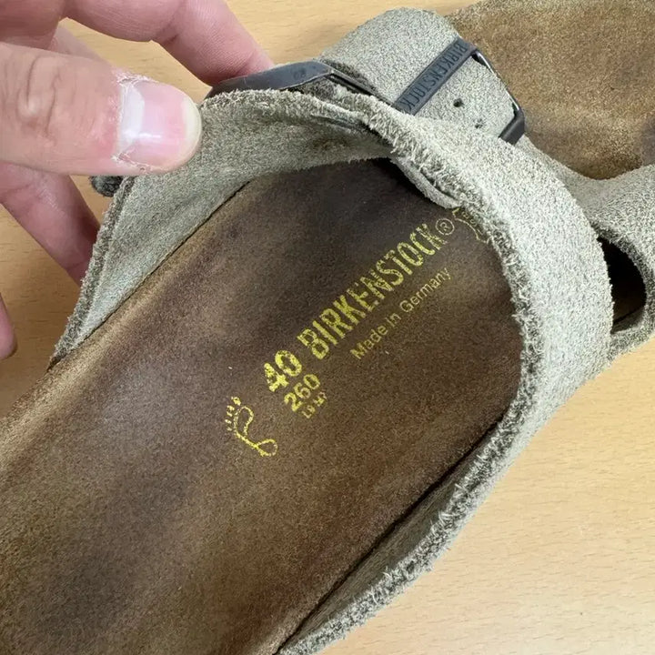 [BUNJANG] Birkenstock Arizona Taupe Sandals / 버켄스탁 아리조나 타우페 260(40)