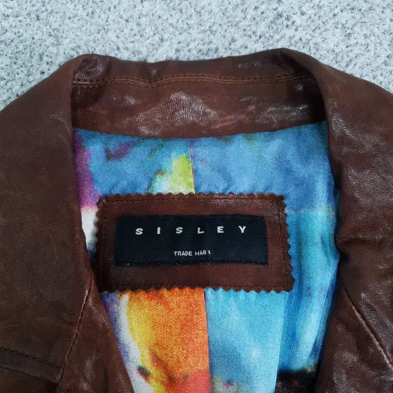 [BUNJANG] Sisley Leather Jacket / [42] 시슬리 양가죽 자켓