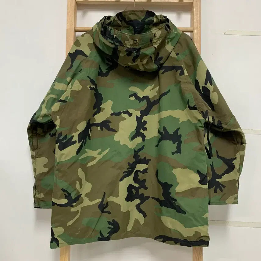 [BUNJANG] US Army Woodland Camo 1st Gen Gore-Tex Jacket / 90s US Army 미군 우드랜드 카모 1세대 고어텍스 자켓