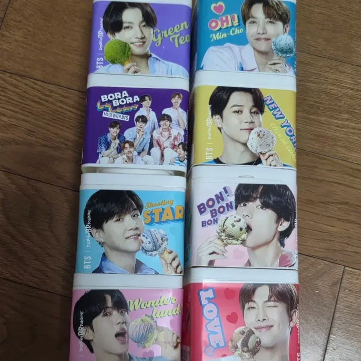 [BUNJANG] BTS x Baskin Robbins Collaboration Bundle Set / 방탄 BTS 베스킨라빈스 콜라보 한정판 굿즈 모음
