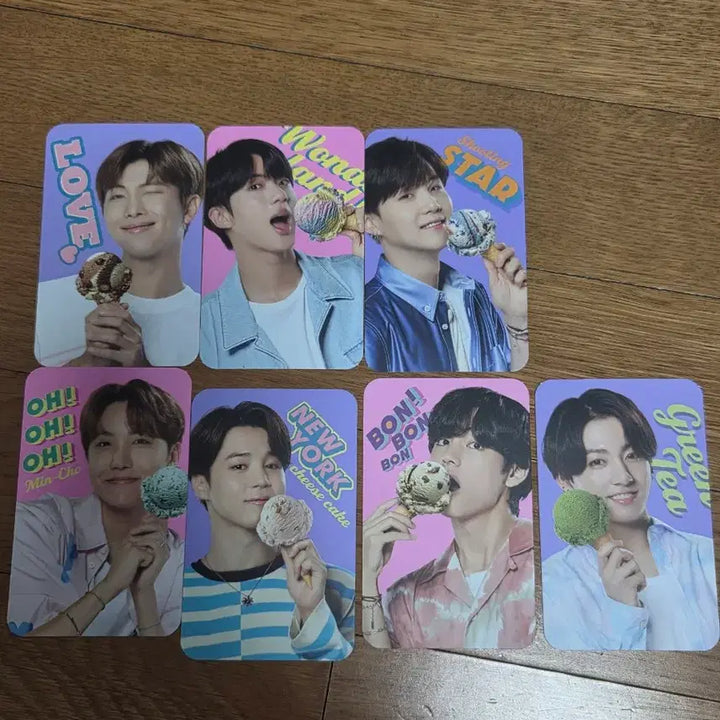 [BUNJANG] BTS x Baskin Robbins Collaboration Bundle Set / 방탄 BTS 베스킨라빈스 콜라보 한정판 굿즈 모음