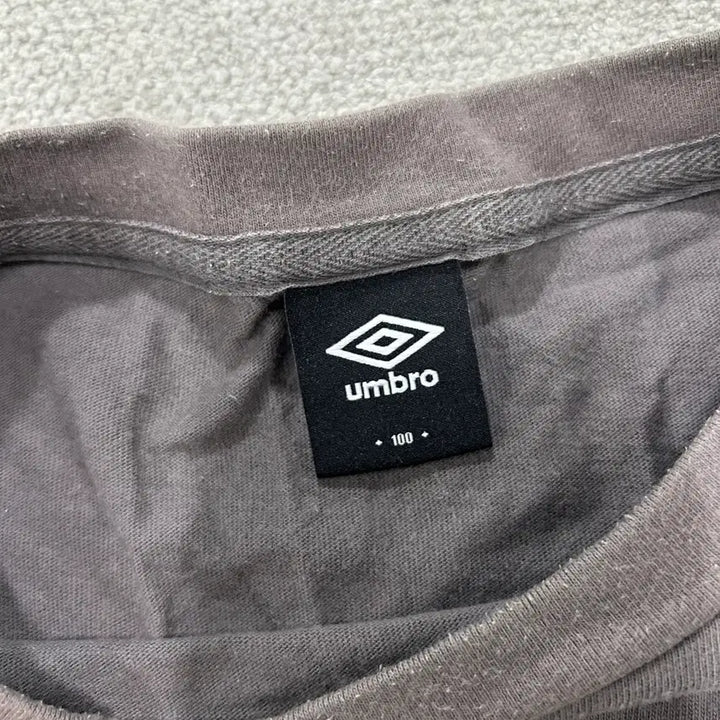 [BUNJANG] Umbro Short-Sleeve T-Shirt Charcoal / 엄브로 반팔 티셔츠 차콜