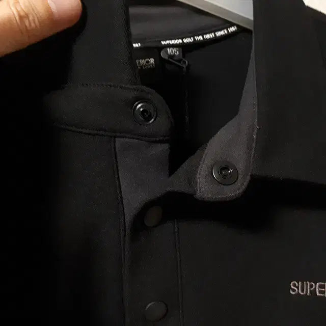 [BUNJANG] Superior Golf Fleece Lined Collar T-shirt / 105/슈페리어 골프 약기모 카라 티셔츠/1557/상의