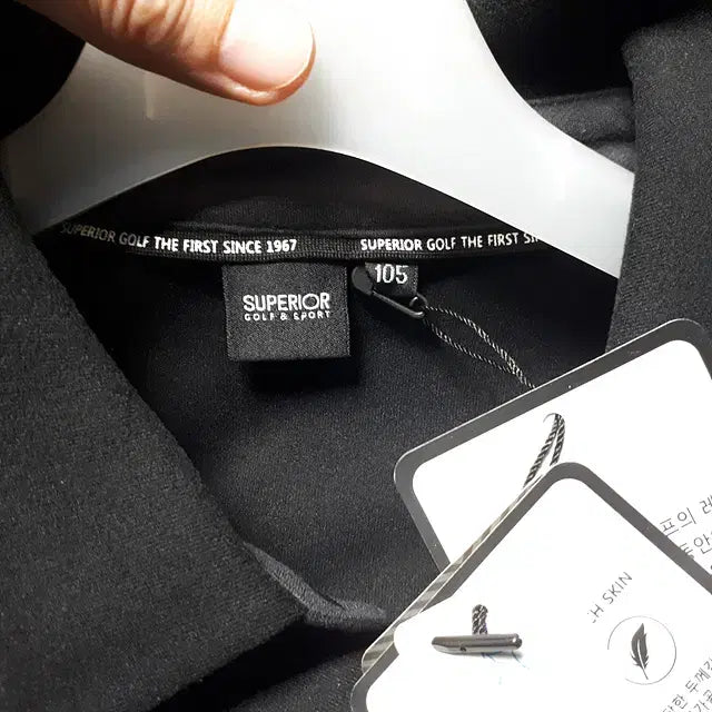 [BUNJANG] Superior Golf Fleece Lined Collar T-shirt / 105/슈페리어 골프 약기모 카라 티셔츠/1557/상의