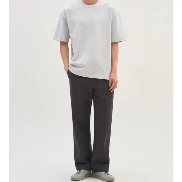 [BUNJANG] In the Low Weekly T-shirt Melange White / 인더로우 위클리 티 셔츠 반팔 멜란지화이트 3