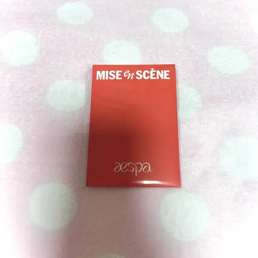 [BUNJANG] aespa Mise en Scene 2nd Photocard / 미개봉)에스파 미쟝센 포카 2차 포토카드