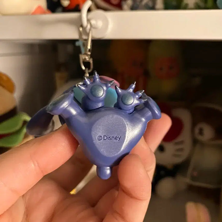 [BUNJANG] Disney Stitch Lotte Cinema Figure Keyring / [단순보관] 스티치 롯데시네마 피규어 키링
