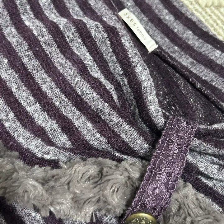 [BUNJANG] Axis Farm Ribbon Off-Shoulder Knit Top / 엑시즈팜 리본 오프숄더 니트 모리걸 페어리
