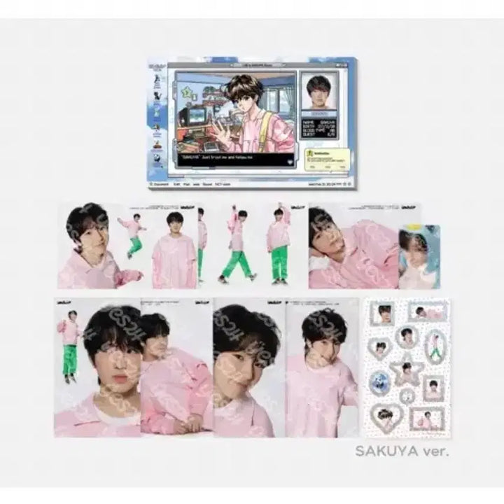 [BUNJANG] NCT WISH Sakuya Login Concert MD Photo Postcard Set / 엔시티위시 엔위시 사쿠야 로그인 콘서트 엠디 포토엽서 세트 원가양도