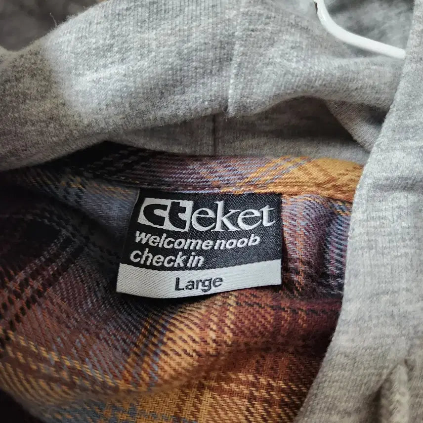 [BUNJANG] Teket Hoodie Shirt / Teket 테켓 후디 셔츠