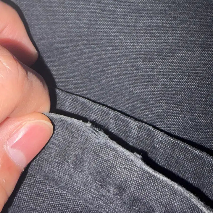 [BUNJANG] Polytelu Patched Hammer Dark Charcoal Navy Pants / (1) 폴리테루 패치드 해머 다크차콜네이비