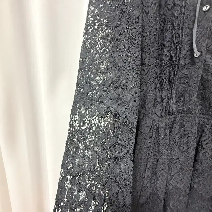 [BUNJANG] Ralph Lauren Black Lace Dress / 랄프로렌 블랙 레이스원피스