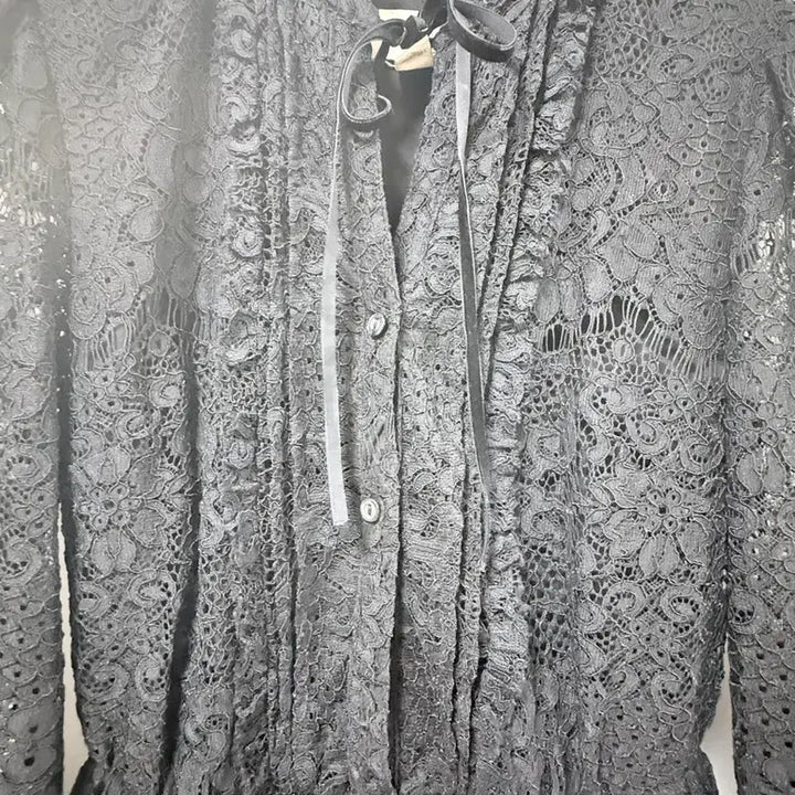 [BUNJANG] Ralph Lauren Black Lace Dress / 랄프로렌 블랙 레이스원피스