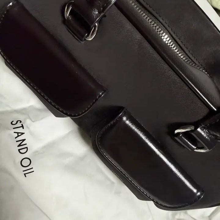[BUNJANG] Stand Oil Chুবy Bag Marron Combi / 스탠드오일 츄비백 마론 콤비