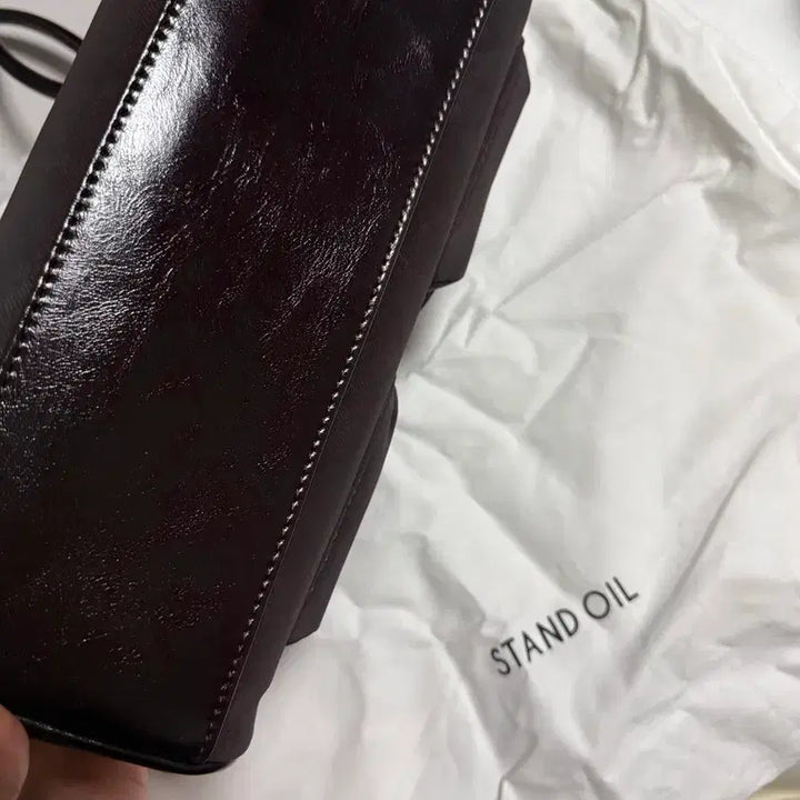 [BUNJANG] Stand Oil Chুবy Bag Marron Combi / 스탠드오일 츄비백 마론 콤비