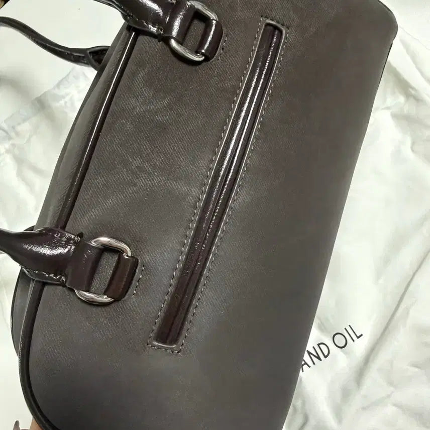 [BUNJANG] Stand Oil Chুবy Bag Marron Combi / 스탠드오일 츄비백 마론 콤비