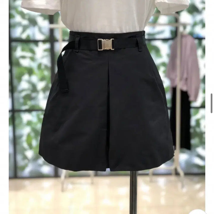 [BUNJANG] DeWL Belted Pleated Culotte Shorts / 듀엘 벨티드 맞주름 큐롯팬츠(새상품)