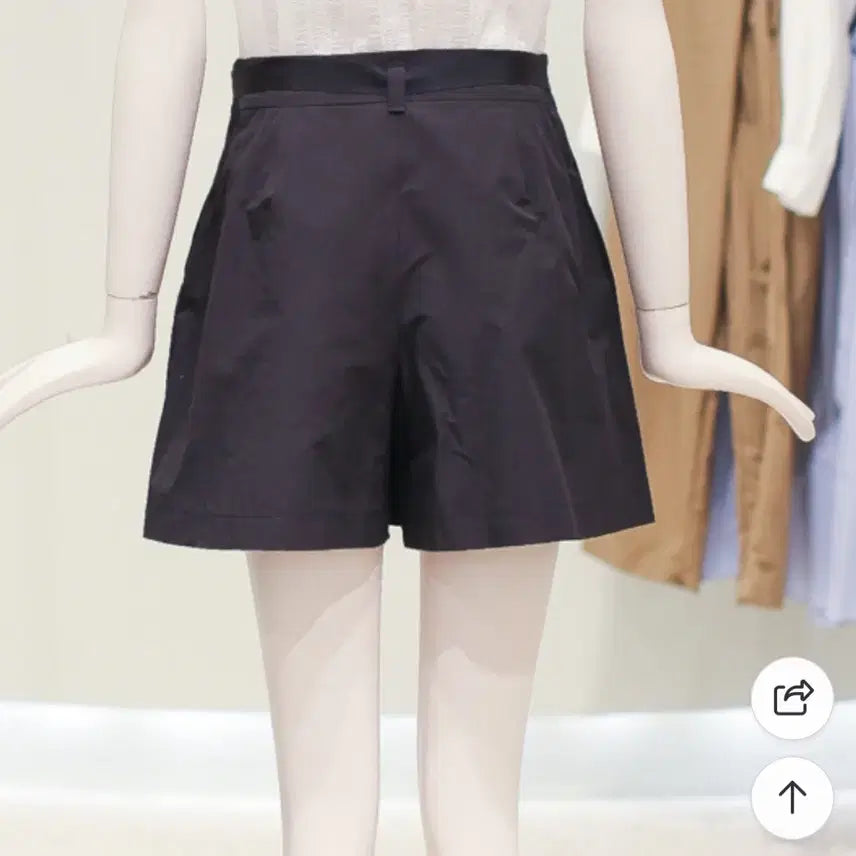 [SOLD OUT] 듀엘 벨티드 맞주름 큐롯팬츠(새상품)