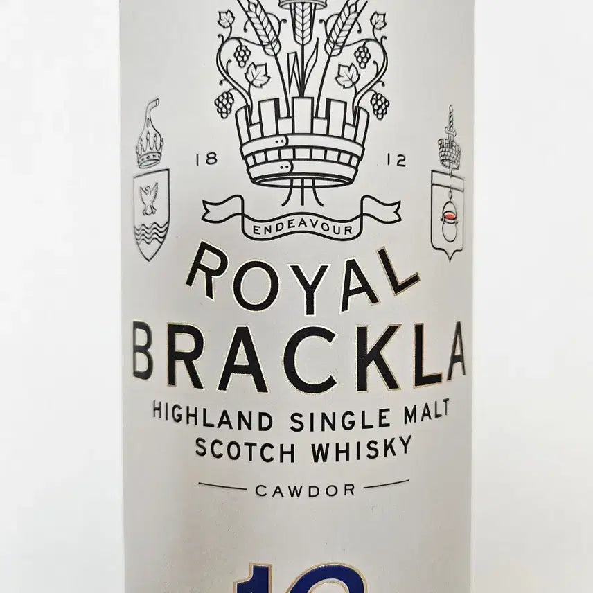 [BUNJANG] ROYAL BRACKLA 12 Year Old Whiskey Empty Bottle / ROYAL BRACKLA 브라클라 12년산 위스키 공병 빈병 양주 수집