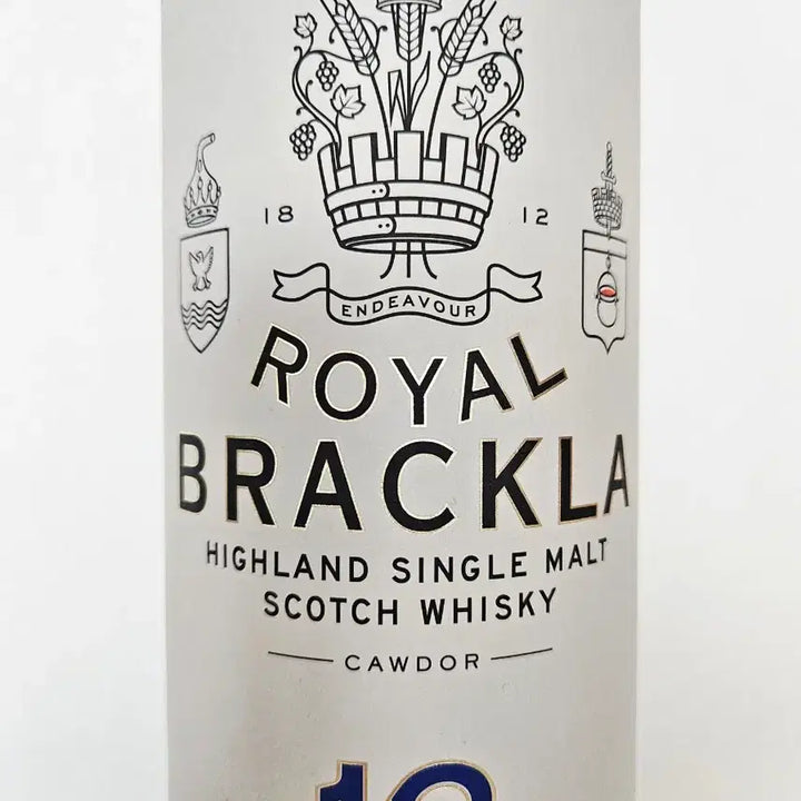[BUNJANG] ROYAL BRACKLA 12 Year Old Whiskey Empty Bottle / ROYAL BRACKLA 브라클라 12년산 위스키 공병 빈병 양주 수집