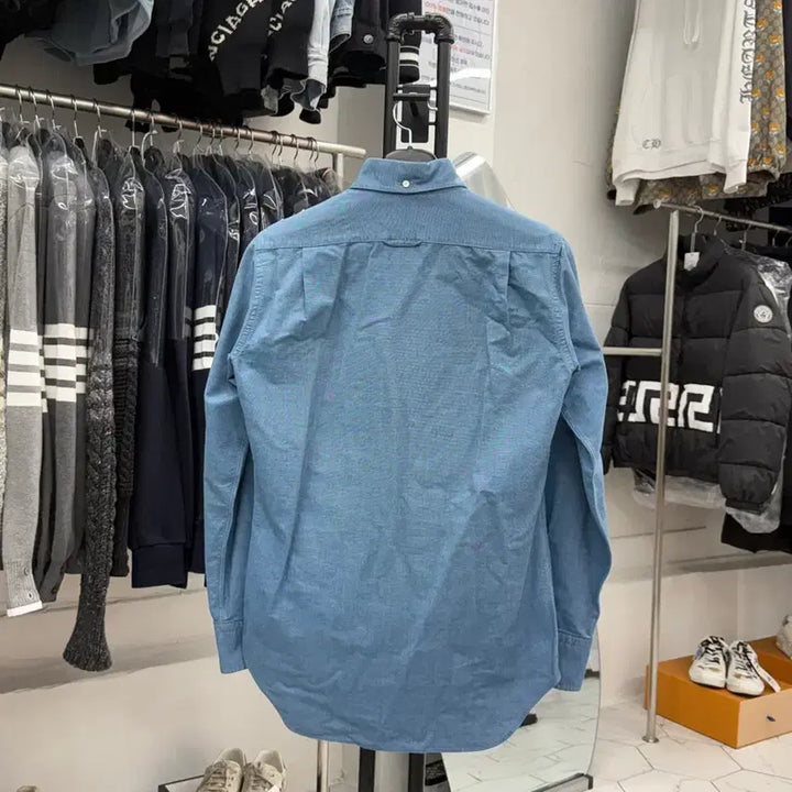 [BUNJANG] Thom Browne Oxford Shirt / [2] 톰브라운 삼선 옥스포드 셔츠