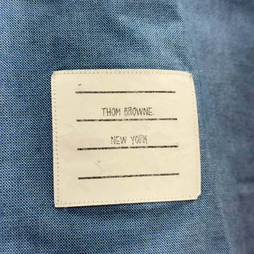 [BUNJANG] Thom Browne Oxford Shirt / [2] 톰브라운 삼선 옥스포드 셔츠