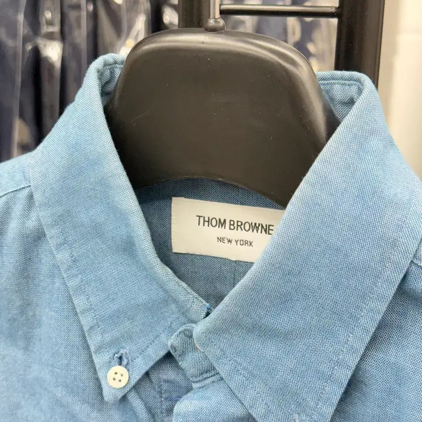 [BUNJANG] Thom Browne Oxford Shirt / [2] 톰브라운 삼선 옥스포드 셔츠