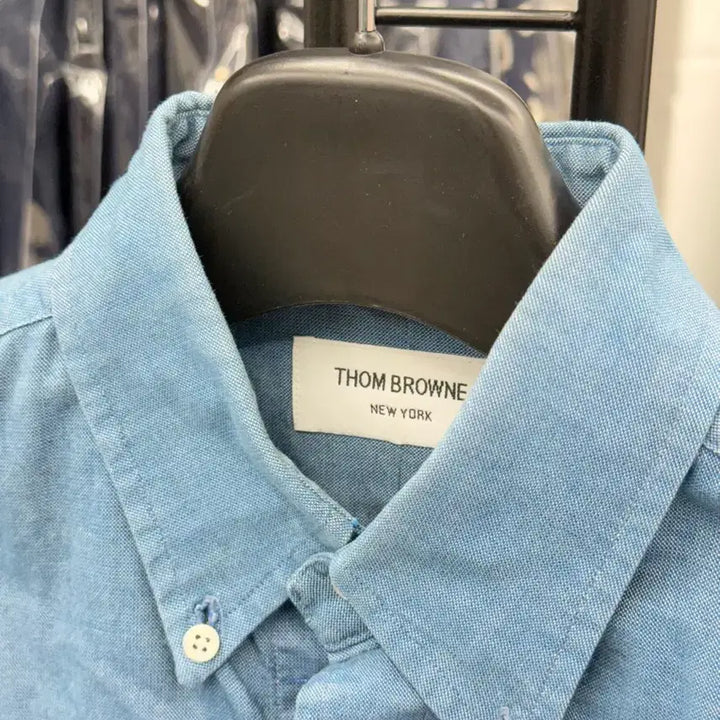 [BUNJANG] Thom Browne Oxford Shirt / [2] 톰브라운 삼선 옥스포드 셔츠