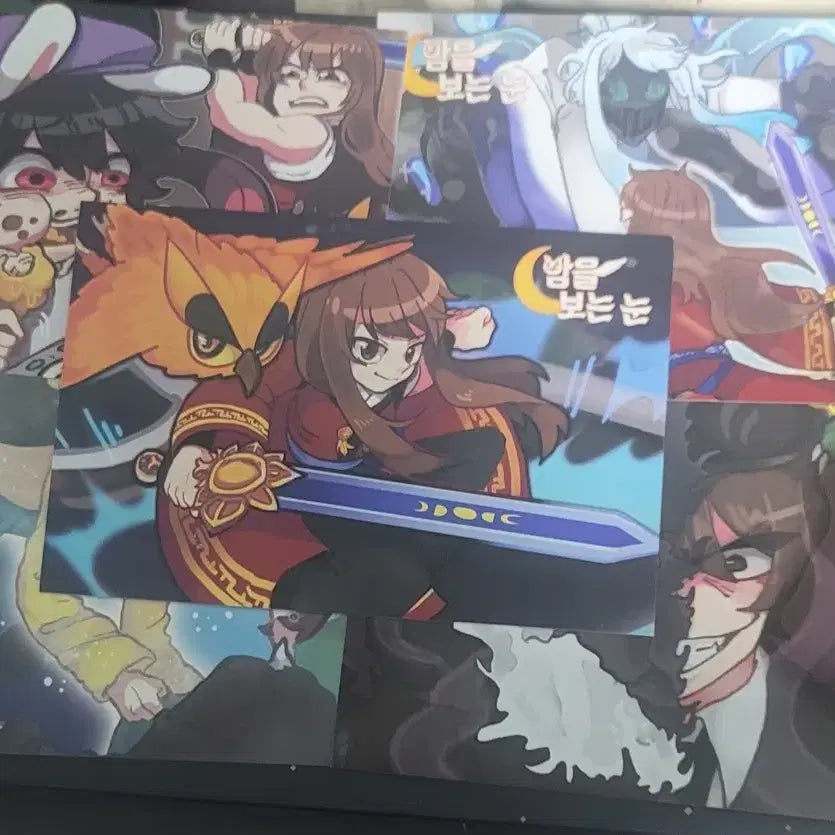 [BUNJANG] Jamtteul Bambunon Postcard Bundle Set / 잠뜰 밤보눈 엽서 일괄 판매합니다