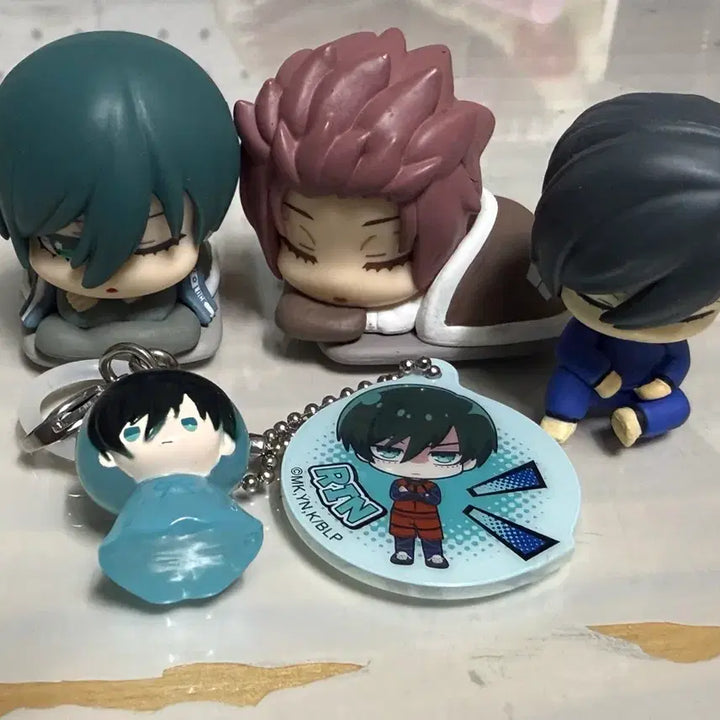 [BUNJANG] Blue Lock Itoshi Rin, Sae One-mutan Acrylic Keyring Bundle Set / 블루록 이토시 린 사에 오네무탄 아크릴 키링 일괄 판매