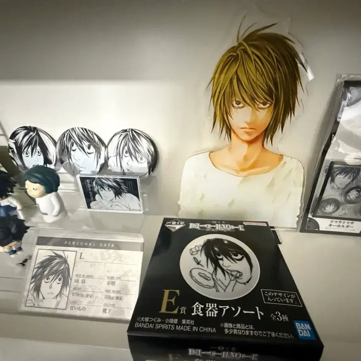 [BUNJANG] Death Note L Goods Bundle Set / 데스노트 L 엘 굿즈 판매