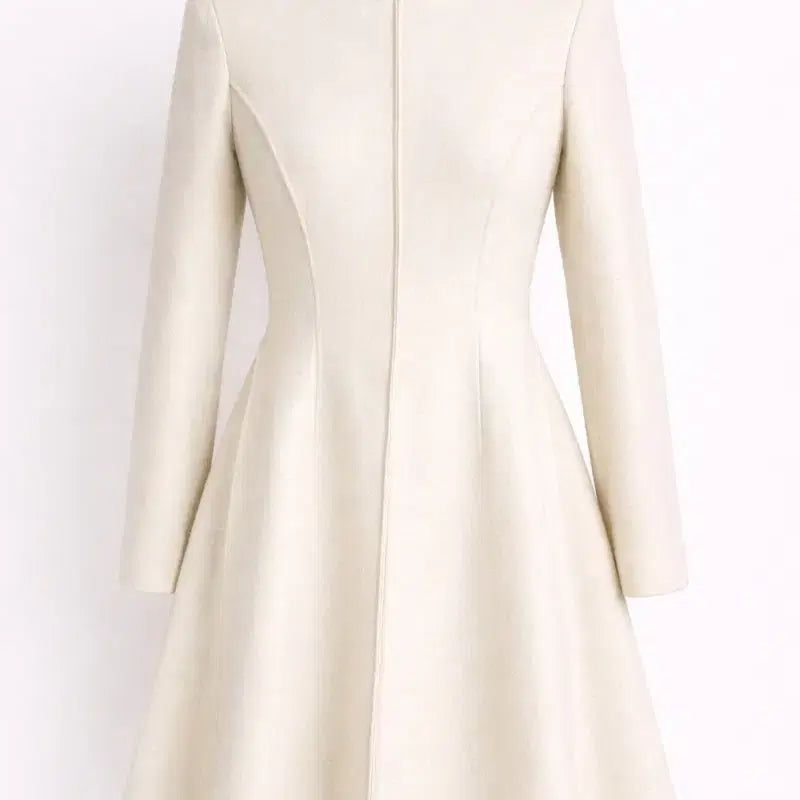 [BUNJANG] Sandro Wool Blend A-Line Dress / 산드로 울 원피스