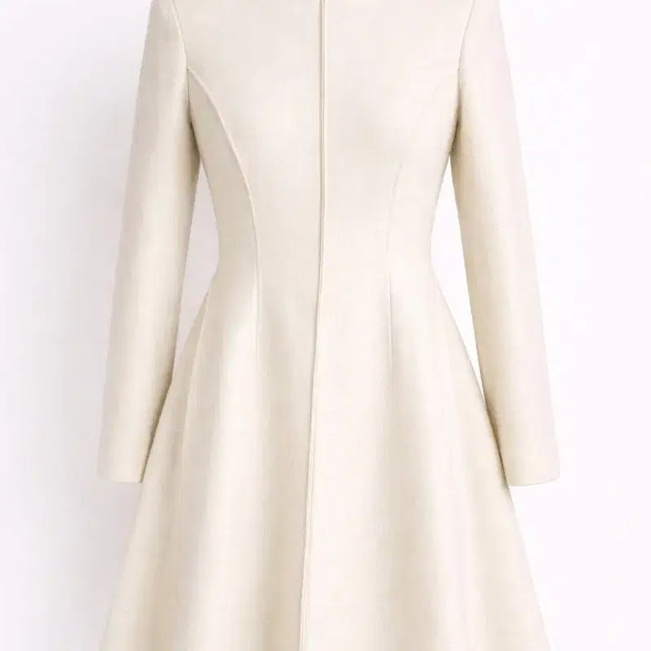 [BUNJANG] Sandro Wool Blend A-Line Dress / 산드로 울 원피스