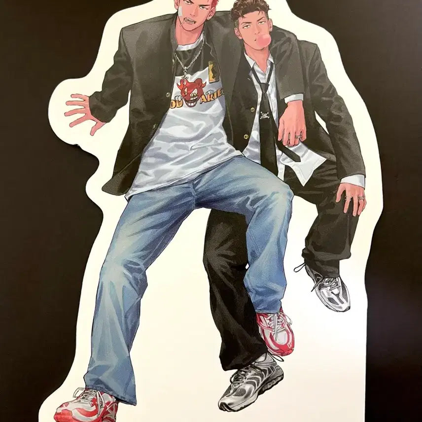 [BUNJANG] Slam Dunk Kang Baek-ho and Others Standee / 슬램덩크 슬덩 백호 태섭 하나료 도라야끼님 등신대 팝업 굿즈