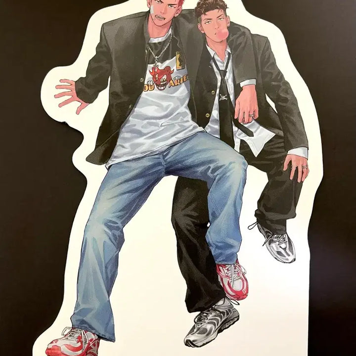 [BUNJANG] Slam Dunk Kang Baek-ho and Others Standee / 슬램덩크 슬덩 백호 태섭 하나료 도라야끼님 등신대 팝업 굿즈