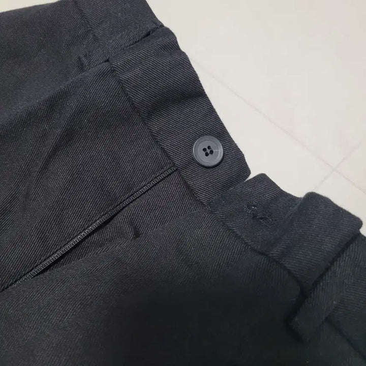 [BUNJANG] Black Cotton Casual Slack Pants - Size M / 블랙 슬랙스 면 바지 캐주얼 m 사이즈