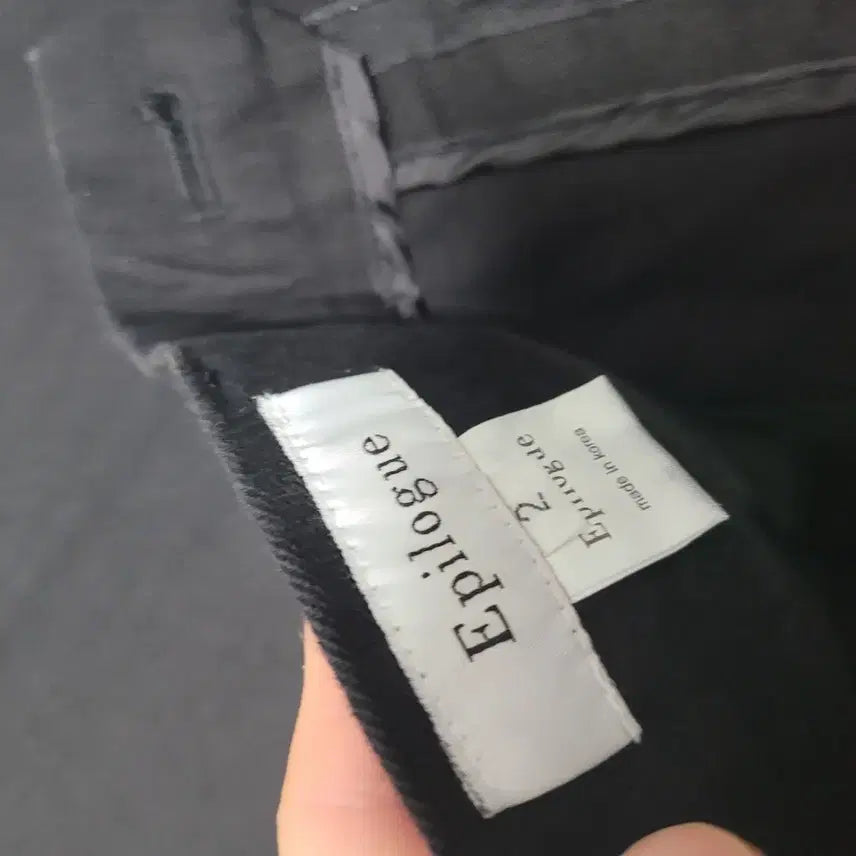 [BUNJANG] Black Cotton Casual Slack Pants - Size M / 블랙 슬랙스 면 바지 캐주얼 m 사이즈