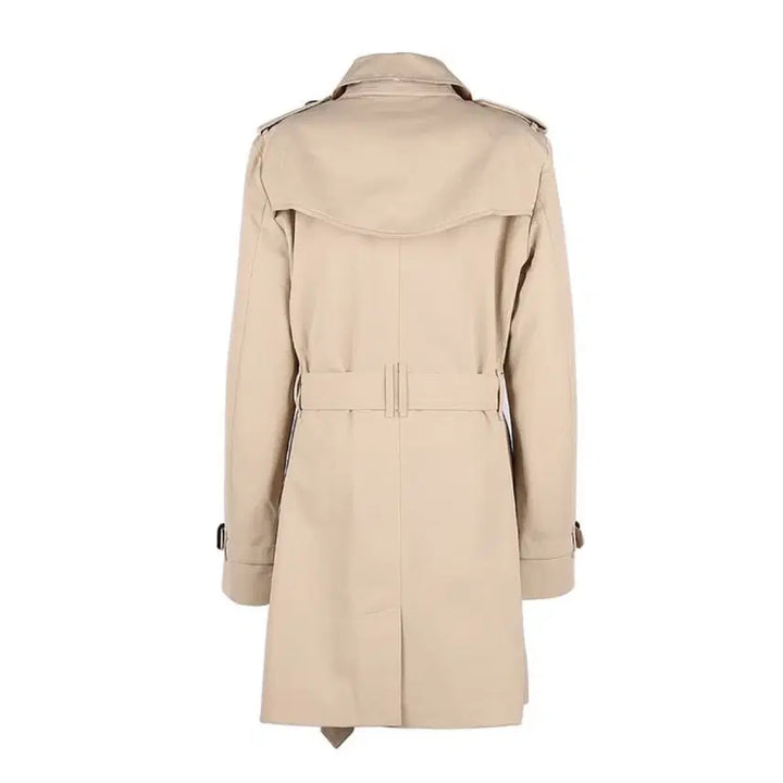 [BUNJANG] Burberry Harbourne Mid Trench Coat Stone UK4 / 버버리 하본 미드 트렌치코트 스톤컬러 UK4사이즈