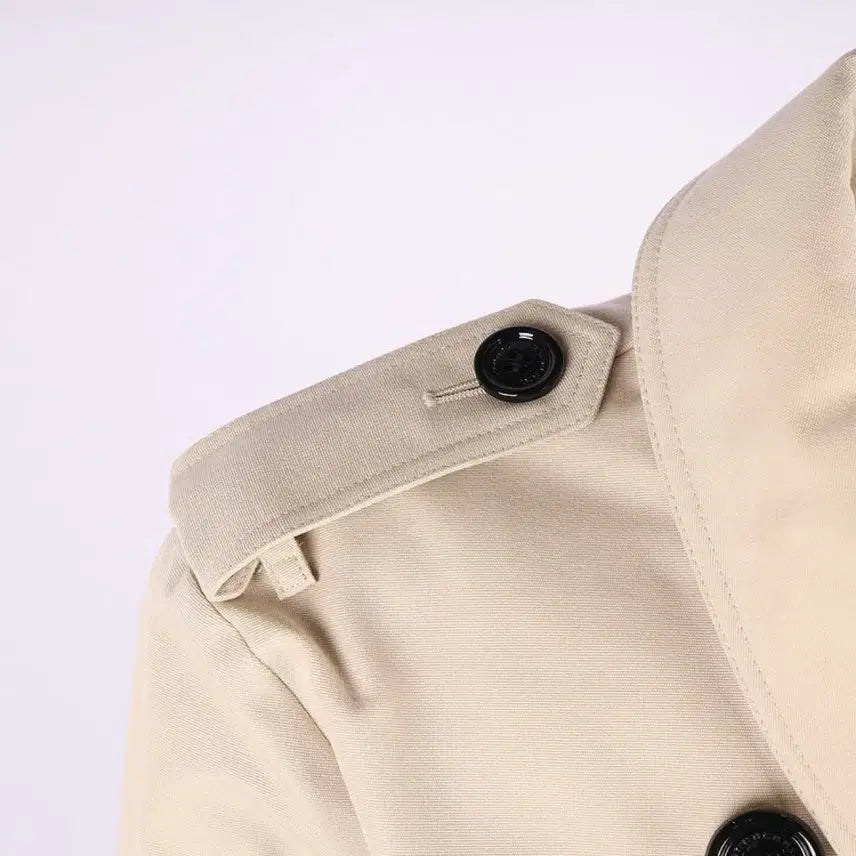 [BUNJANG] Burberry Harbourne Mid Trench Coat Stone UK4 / 버버리 하본 미드 트렌치코트 스톤컬러 UK4사이즈