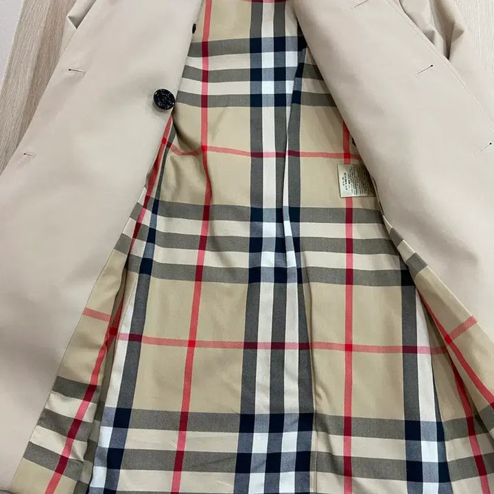 [BUNJANG] Burberry Harbourne Mid Trench Coat Stone UK4 / 버버리 하본 미드 트렌치코트 스톤컬러 UK4사이즈