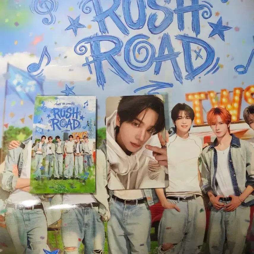 [BUNJANG] TWS Shinyu VR Rushroad Photocard Set / 신유포카 3주차한정포카 투어스포스터tws vr rushroad photo
