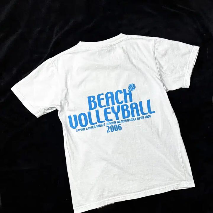 [BUNJANG] Japanese Vintage Beach Volleyball T-Shirt / 일본빈티지 비치발리볼 티셔츠