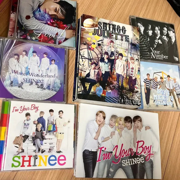 [BUNJANG] SHINee Japanese Single/Regular Album Bundle Set / 일괄)샤이니 일본 싱글/정규 앨범 (태민 키 기범 민호 종현 온유)