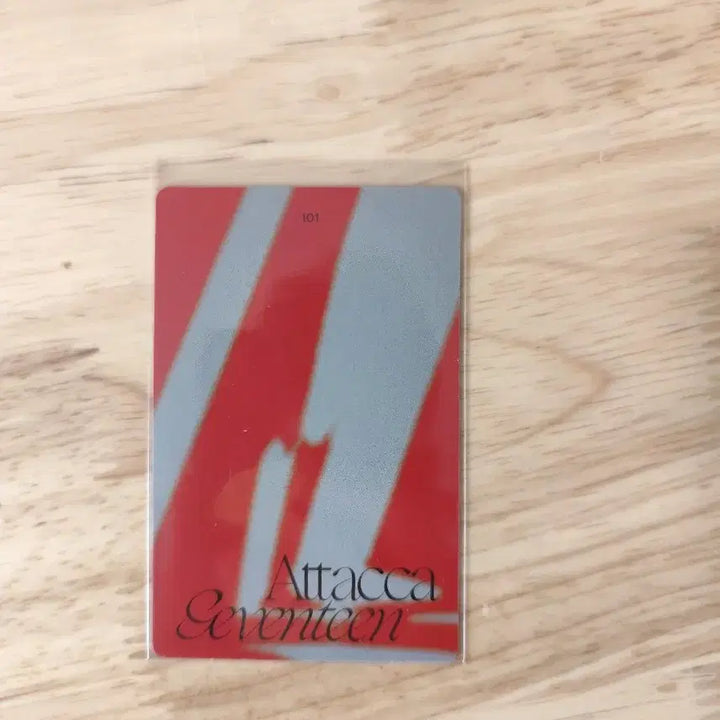 [BUNJANG] SEVENTEEN Attacca Joshua Photocard / 세븐틴 아타카 캐럿반 조슈아 포카