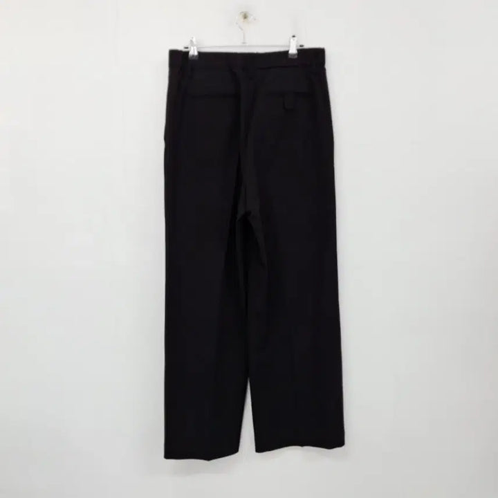[BUNJANG] System 23 Wide Slacks Pants Black / 시스템 23 와이드 슬랙스 팬츠 여성 67 블랙